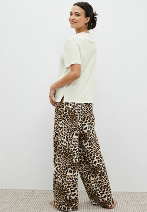 STANDARD - Pyjama - tan brown leopard