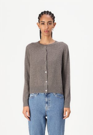 BOSTON CARDIGAN - Gilet - grey blue mel.