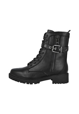 Botines con plataforma - black
