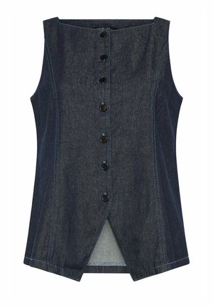 Yours Clothing, WOMEN'S WAISTCOATS - Weste - indigo