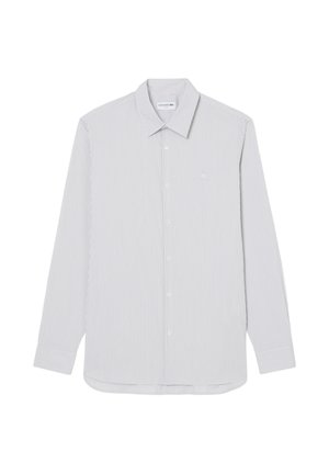 Lacoste, Overhemd - blanc/gris/noir-mi