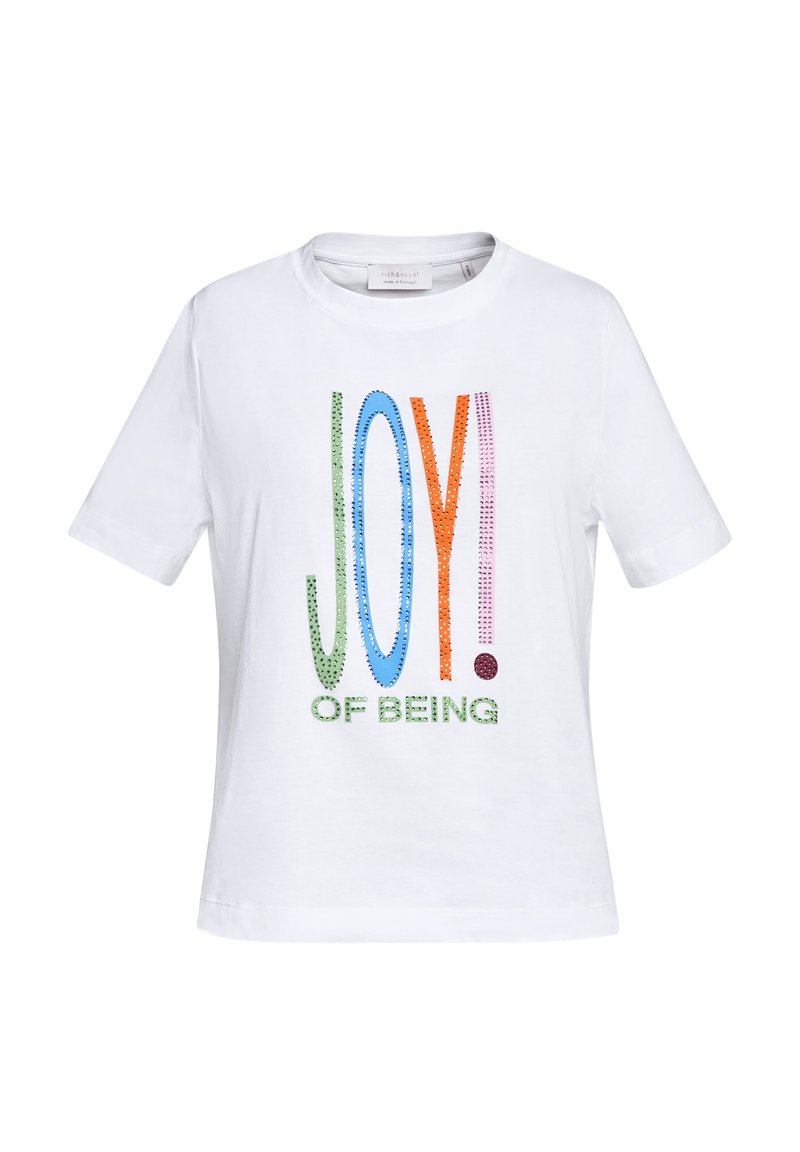 Rich & Royal T-shirt print wit