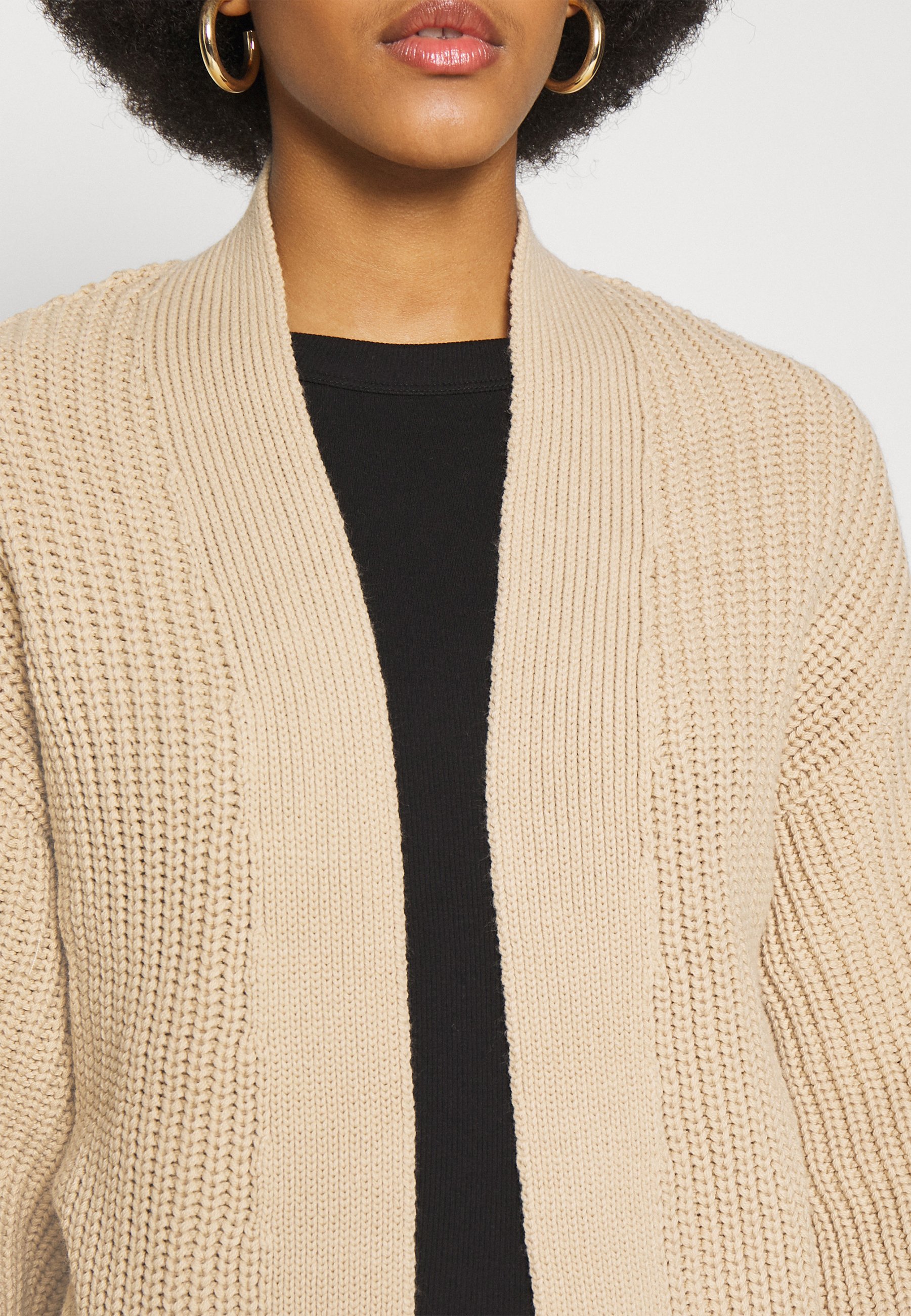 new look balloon sleeve cardigan