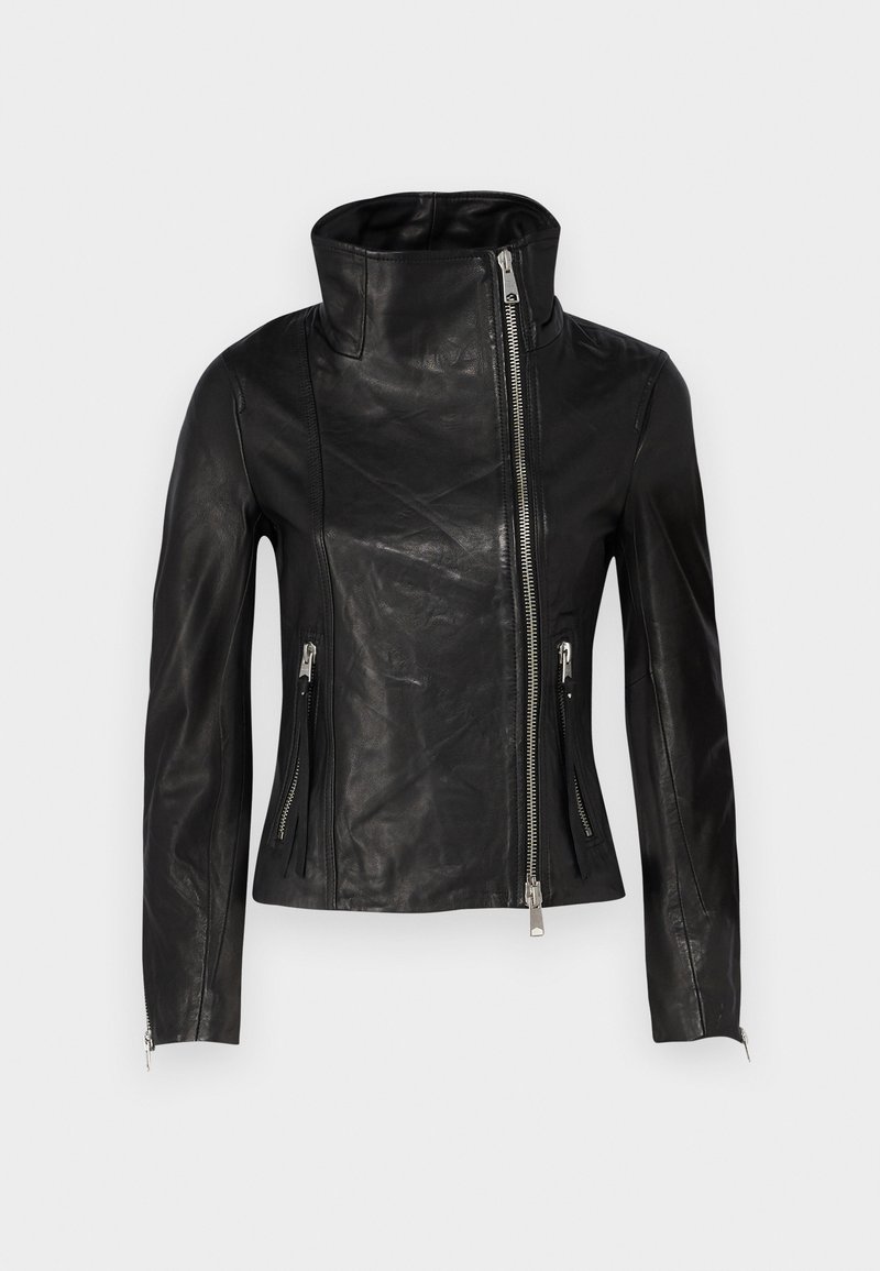 AllSaints Leren jas zwart AllSaints Leren jas zwart