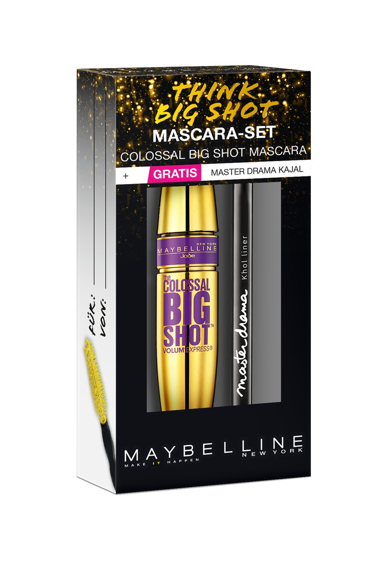Maybelline New York Geschenk Set The Colossal Big Shot Mascara Mit Master Drama Khol Liner Makeup Set Black Not Defined Zalando De