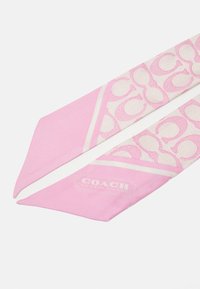 COACH SIGNATURE VINTAGE PRINTED - Écharpe - soft pink