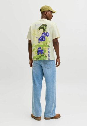 Jack & Jones T-shirt print - antique white