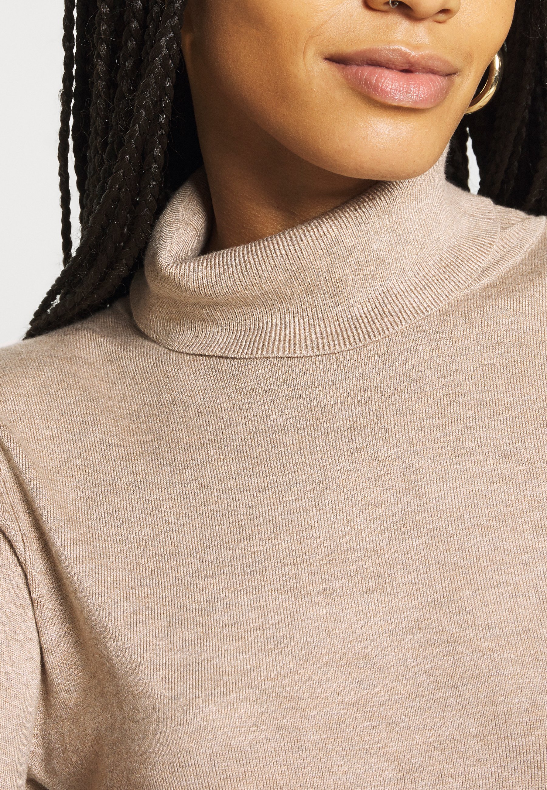 Even\u0026Odd BASIC TURTLE NECK JUMPER 