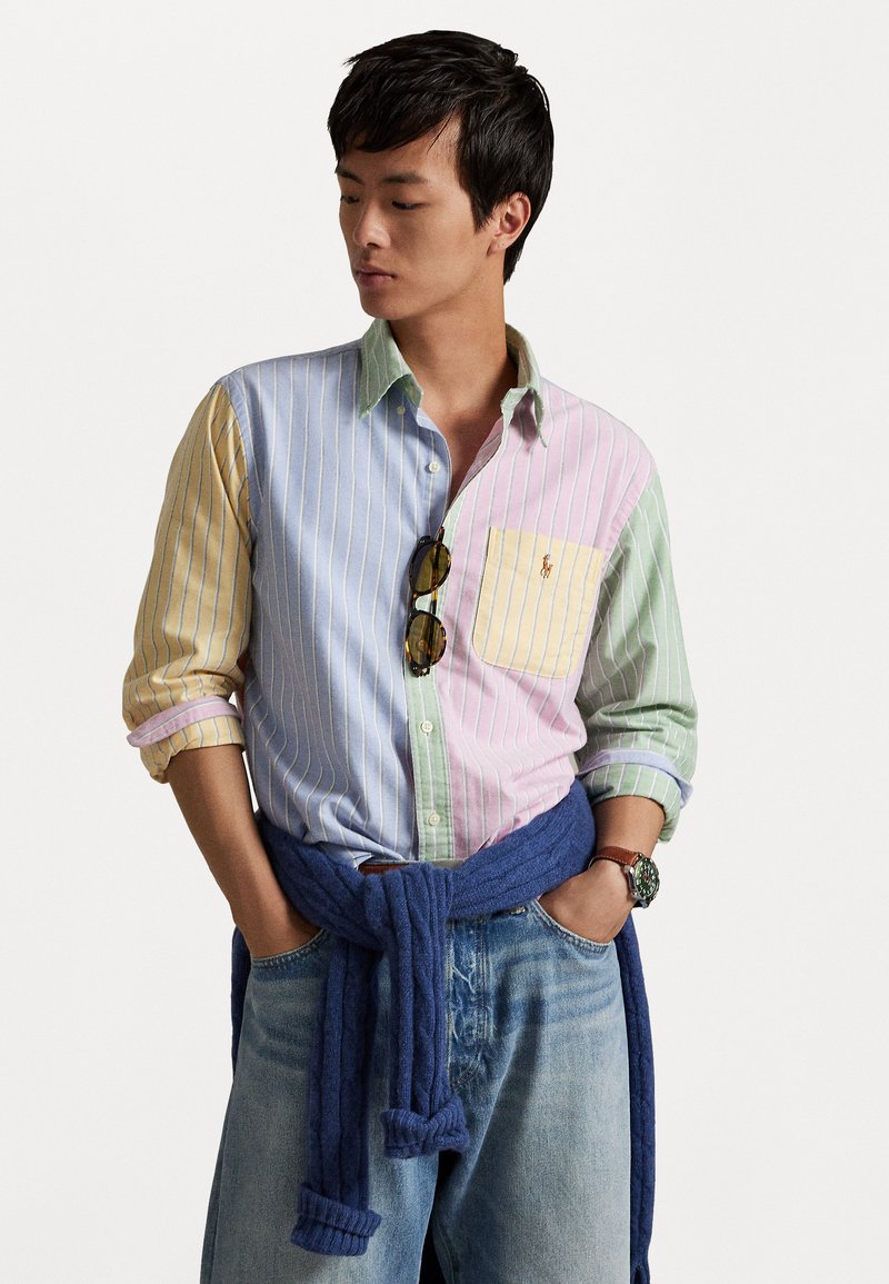Polo Ralph Lauren CUSTOM FIT STRIPED OXFORD FUN SHIRT - Camisa - multi-coloured