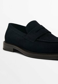 Massimo Dutti Slip-ins - blue-black denim