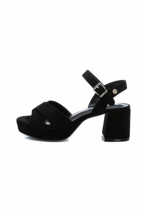 Sandalias con plataforma - black