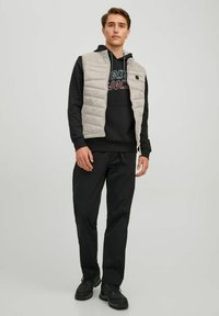 Jack & Jones HERO BODYWARMER COLLAR - Chaleco - moonbeam