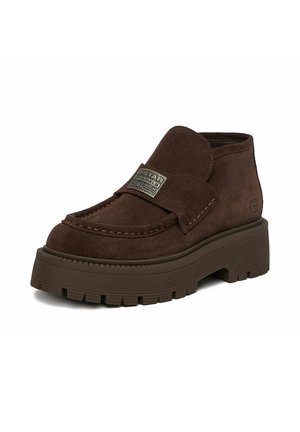 G-STAR, G STAR RAW ANKLE BOOTS WOMEN'S BROWN 5907964585121 - Enkelkaarsjes - brown