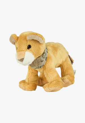 LÖWE LEO - Cuddly toy - gelb