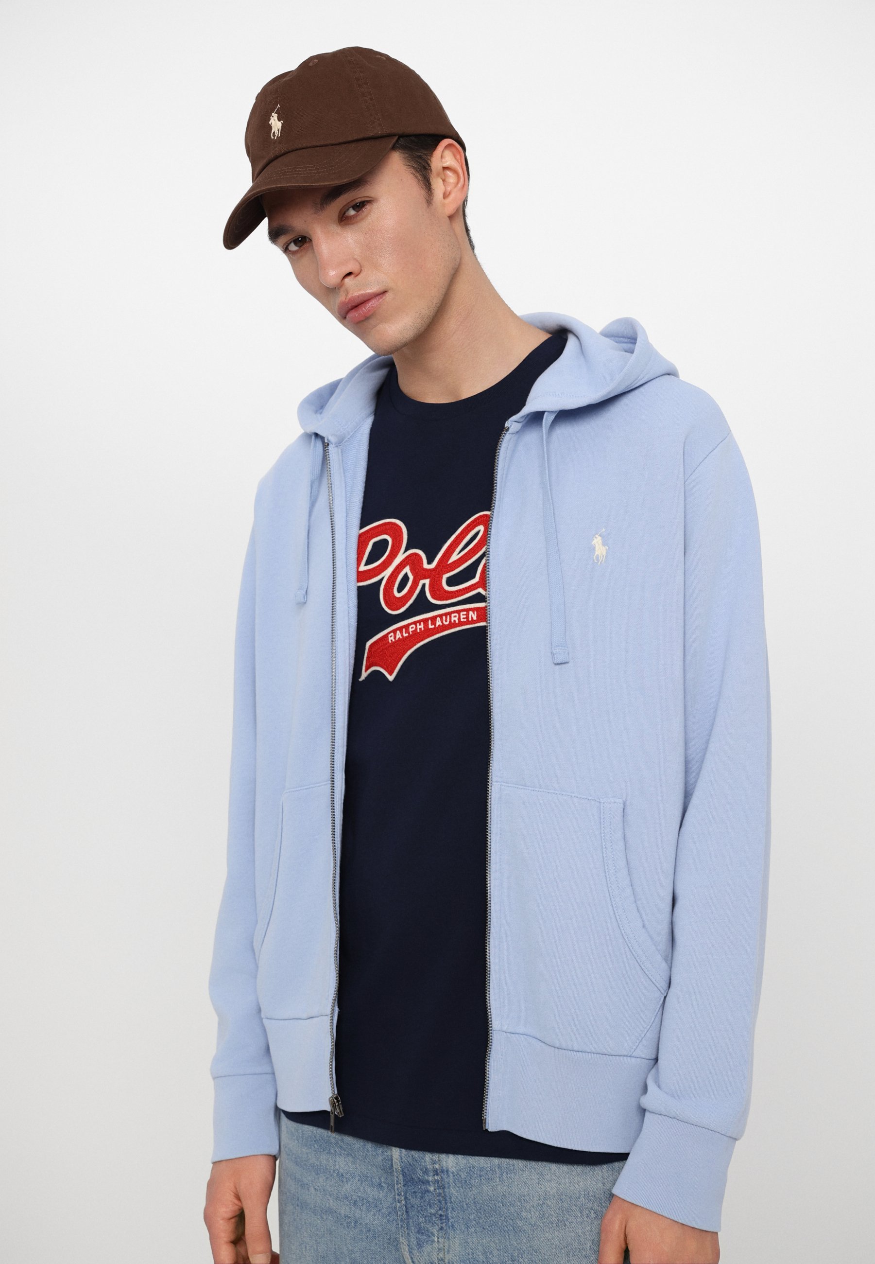 Polo Ralph Lauren LOOPBACK FLEECE FULL ZIP HOODIE - Zip-up