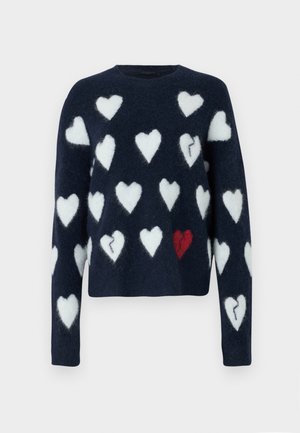 AllSaints AMORA  - Jumper - blue/grey marl