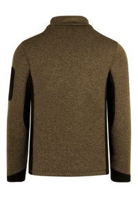 normani Outdoor Sports OUTDOOR ÜBERGANGS STRICKJACKE MIT SEITENTASCHEN - Fleecejacke - beige