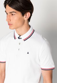 Jack & Jones PAULOS SS NOOS - Poloshirt - white