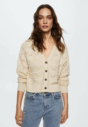 LUNA - Gilet - écru