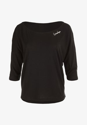 3/4 ARM - Bluză sport - black