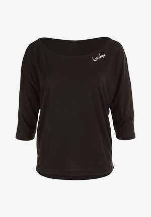 3/4 ARM - Sport T-shirt - black