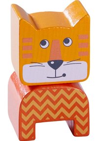 HABA HOUTEN BOUWSTENEN DIERENPARADE - 25 DELIG - Building blocks - multi coloured