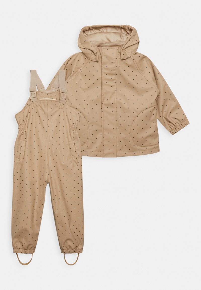 Konges Sløjd RAINY PALME RAINWEAR SET UNISEX Rain trousers dot