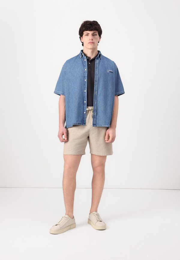 BIG SHIRT LOGO - Shirt - medium wash4