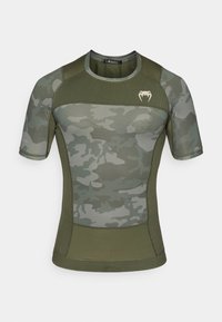 AIR RASHGUARDS - Marškinėliai su spaudiniu - khaki