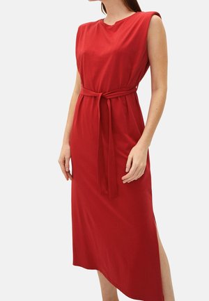 Jersey dress - red