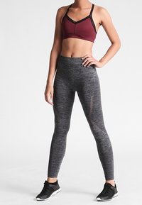 Even&Odd active Leggings - mottled dark grey