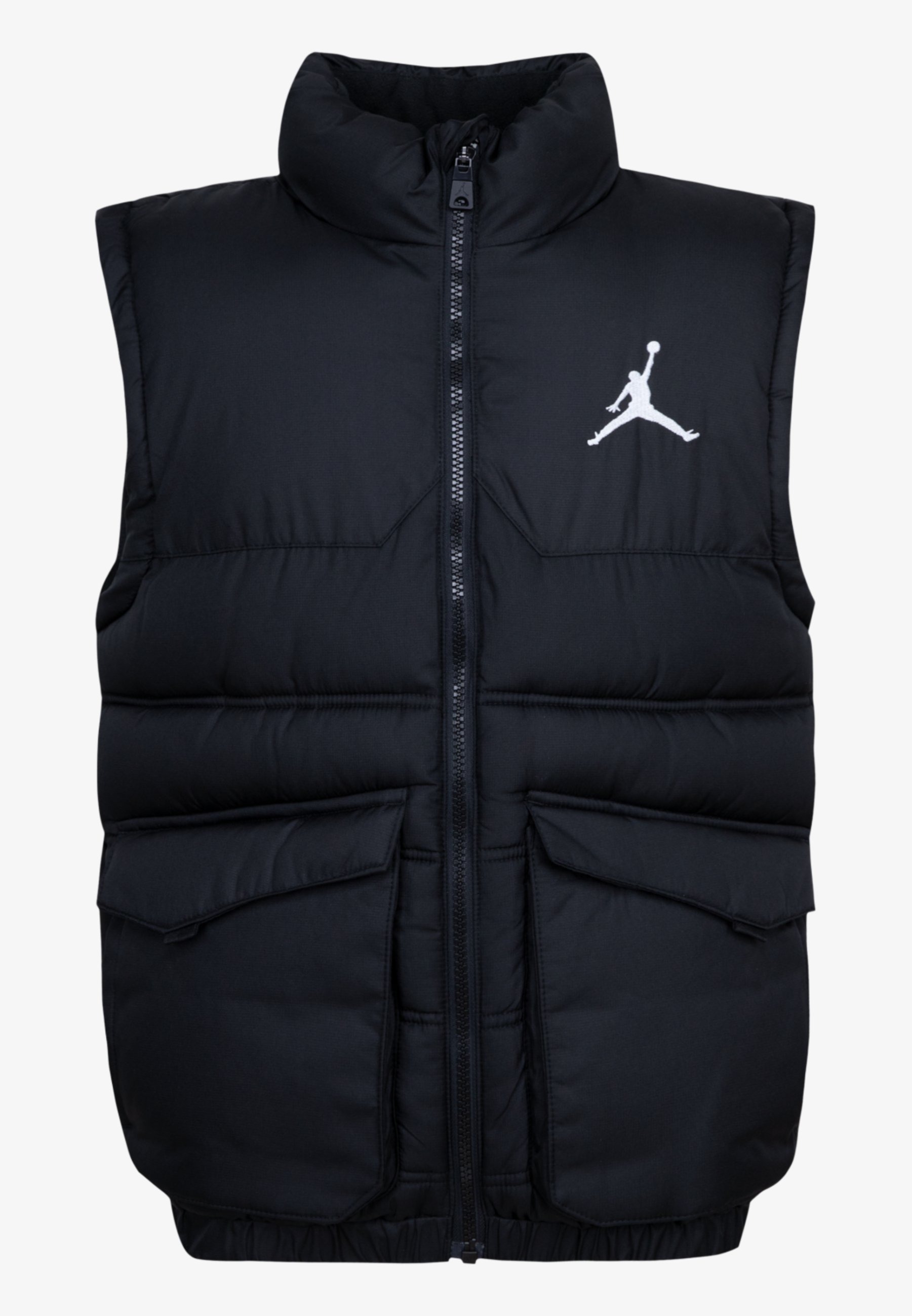 Jordan PUFFER FILLED VEST - Waistcoat - black - Zalando.ie