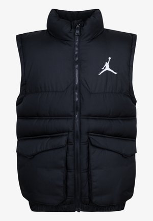 PUFFER FILLED VEST - Waistcoat - black