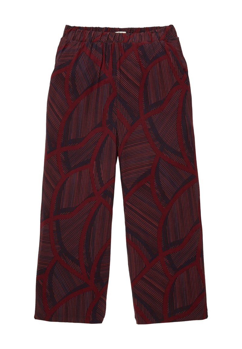 Tom Tailor Broek donkerrood Tom Tailor Broek donkerrood