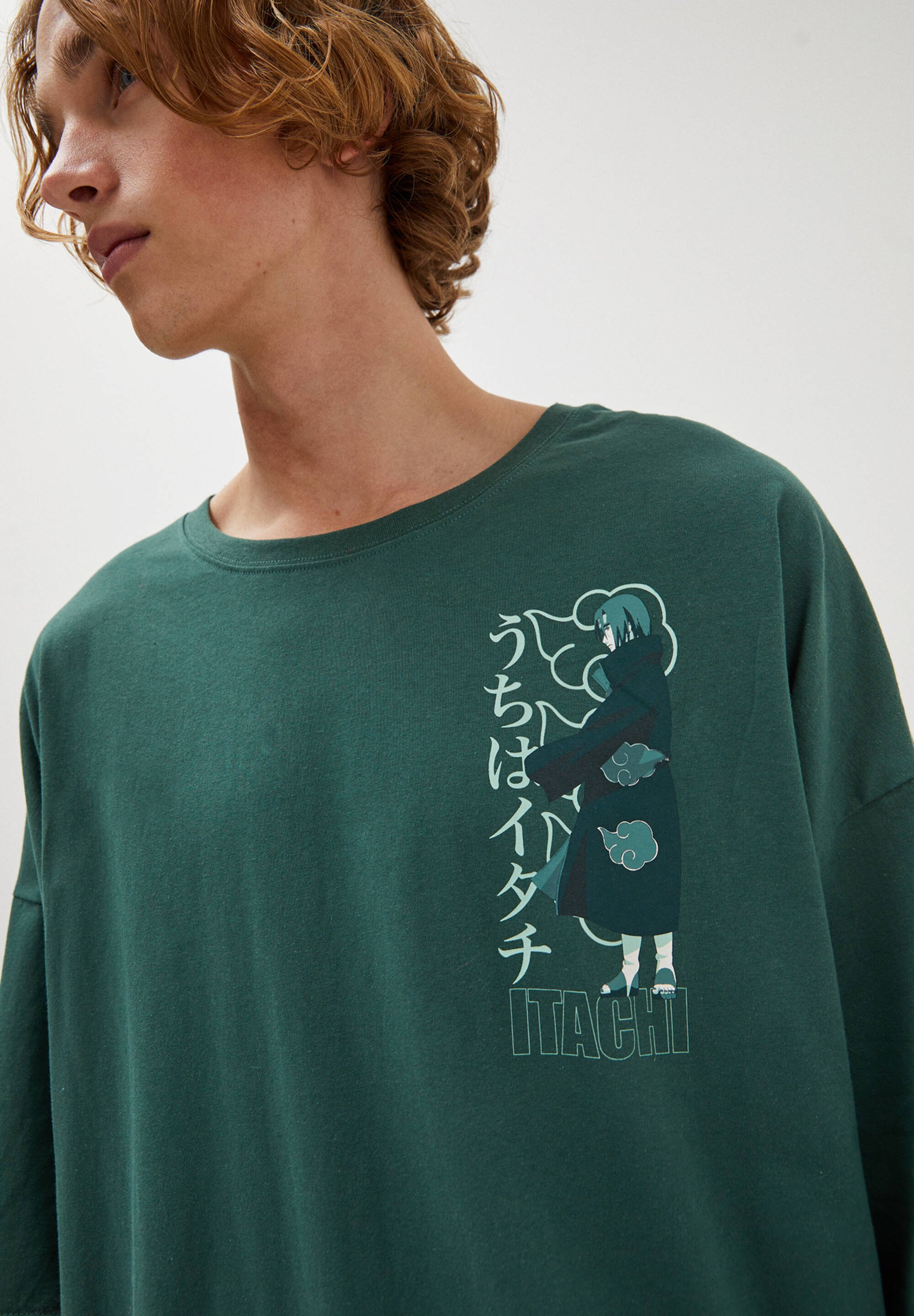pull and bear itachi t shirt