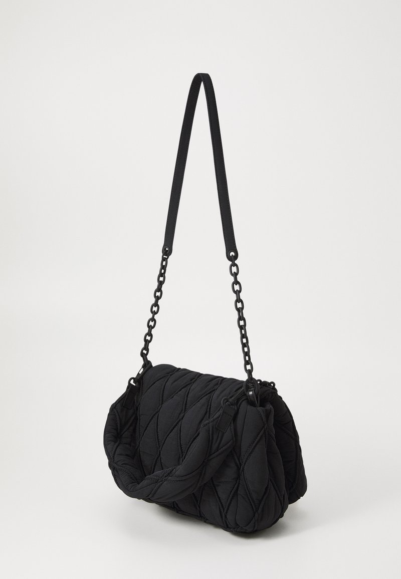 y2k 希少】DIESEL Chain Shoulder Bag Black Diesel Load-D Shoulder 