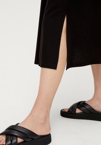 s.Oliver AUS MIX - A-lijn rok - schwarz