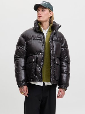 Jack & Jones JORYORK SHINY PUFFER  - Ziemas jaka - black