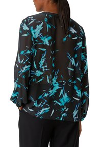 comma Bluse - schwarz