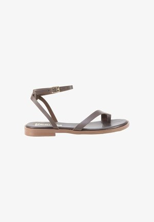KESLEM, SANDALIAS KESLEM, MUJER - Sandalias de dedo - marrón