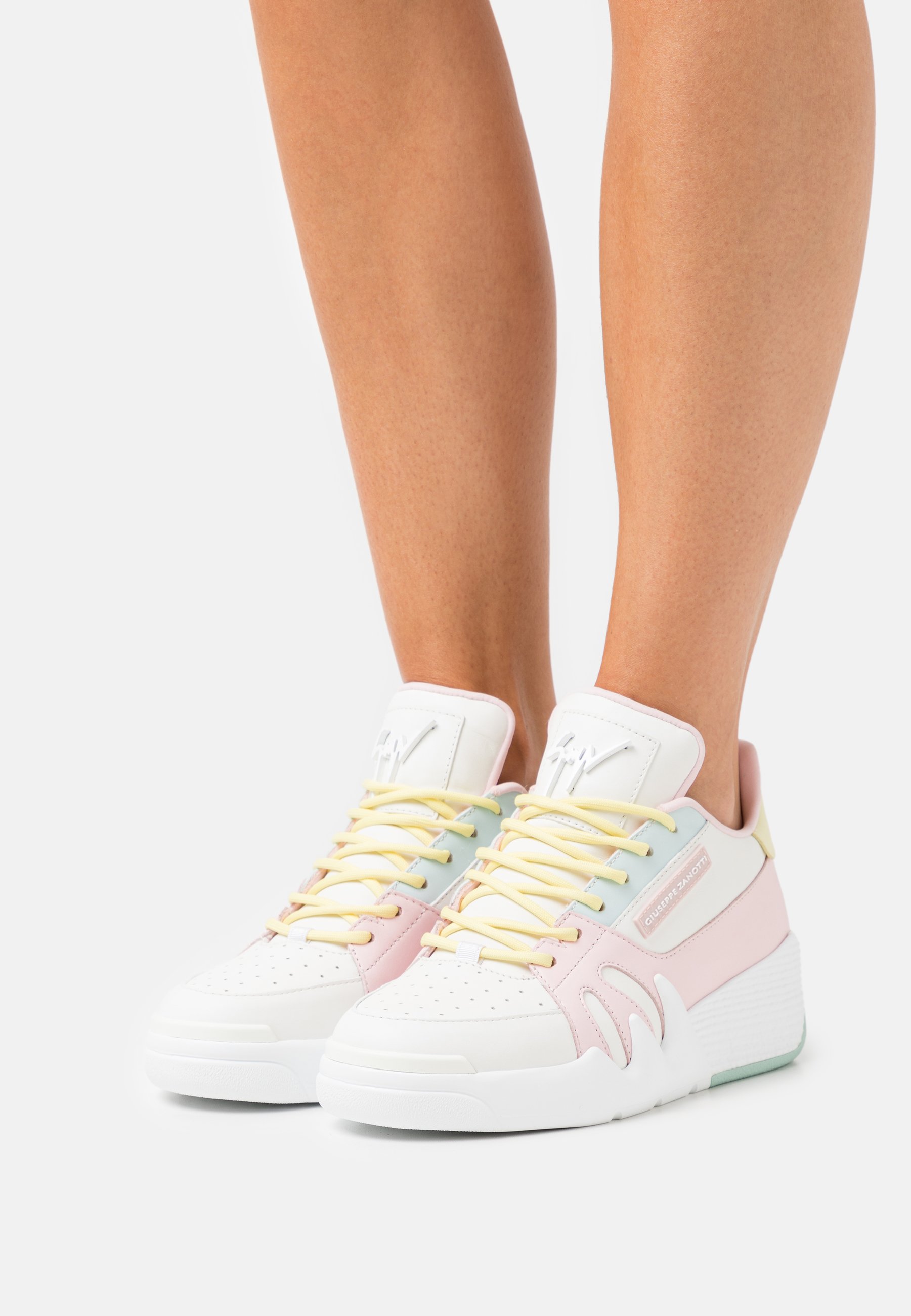 Giuseppe Zanotti TALON - Sneakers laag - birel/vague bianco/wit - Zalando.nl