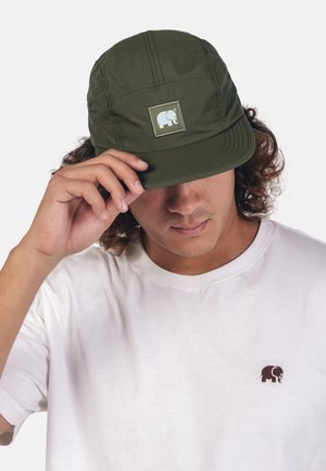 FIVE PANEL - Kšiltovka - dark green