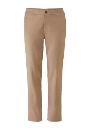 hessnatur REGULAR - Stoffhose - lehm
