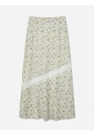 Vero Moda, SKIRT VMSUNNI MID WAIST LONG SKIRT - Jupe longue - cloud dancer