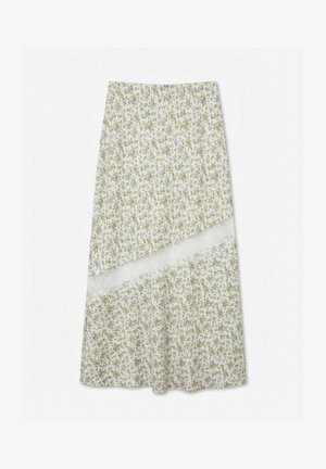 Vero Moda, SKIRT VMSUNNI MID WAIST LONG SKIRT - Jupe longue - cloud dancer