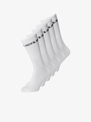 BASIC LOGO 5 PACK  - Kojinės - white