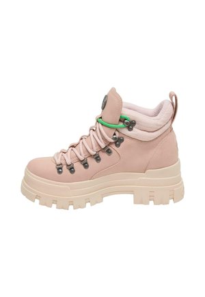 ASPHA HIKE - Stivaletti con plateau - rose