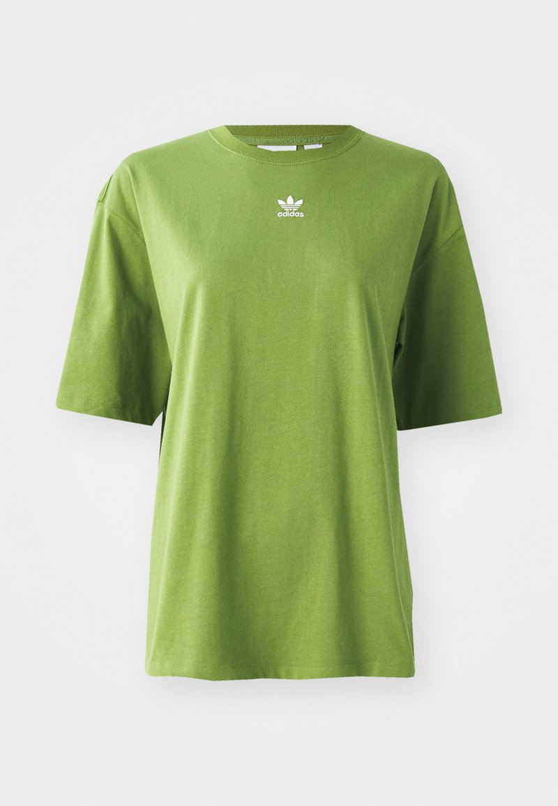 adidas Originals T-shirt basic groen adidas Originals T-shirt basic groen