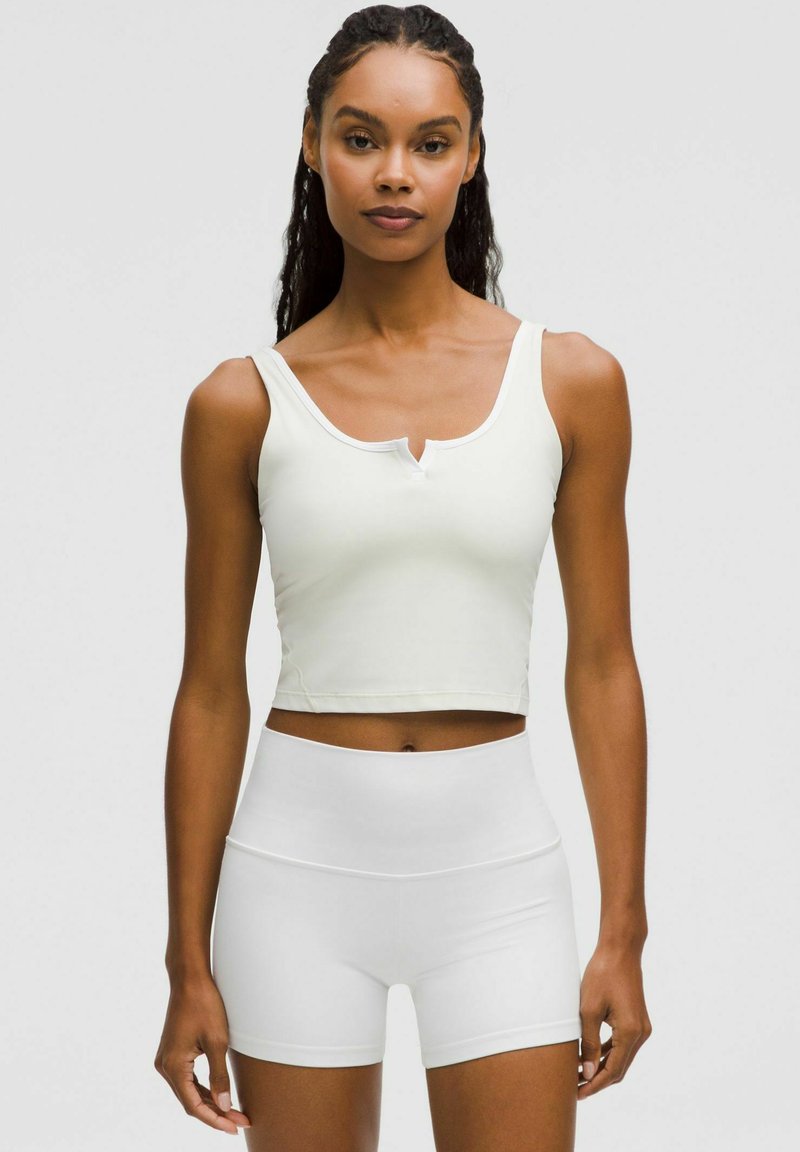 lululemon - ALIGN™ NOTCHED-NECK - Top - Light Ivory/White, Forstør
