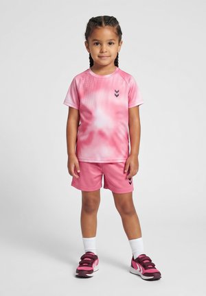 Hummel, HUMMEL HMLJR CLOUD SET UNISEX  - Korte broeken - chateau rose